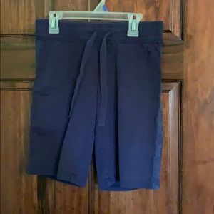 Justice blue athletic shorts size 14